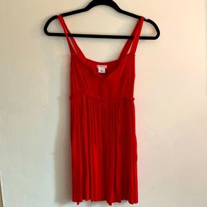 Red mini dress - perfect for dancing - size S